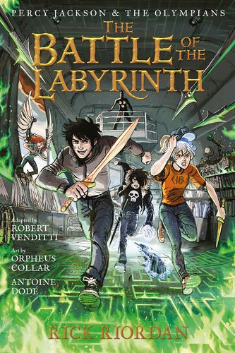 cover of The Battle of Labyrinth Graphic Novel
