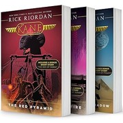 Cover of: The Kane Chronicles Series: Red Pyramid, Throne of Fire and Serpent's Shadow
