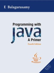 Cover of: Programming with Java: A Primer