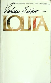 Cover of: Lolita by Vladimir Nabokov