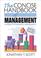 Cover of: The Concise Handbook Of Management