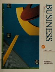 Cover of: Business for the 21st century by Steven J. Skinner, Steven J. Skinner