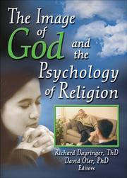 Cover of: The Image Of God and the Psychology of Religion