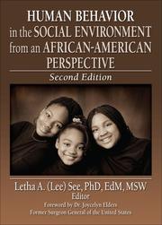 Cover of: Human Behavior in the Social Environment from an African-american Perspective (Haworth Series in Health and Social Policy)