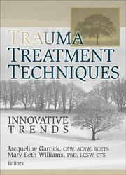 Cover of: Trauma treatment techniques: innovative trends