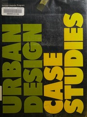 Cover of: Urban design case studies: second awards program