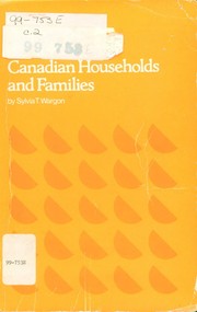 Canadian households and families by Sylvia T. Wargon