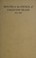 Cover of: Minutes of the Council of Vancouver Island.