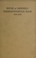 Cover of: House of Assembly correspondence book