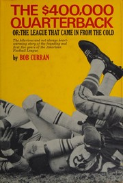 Cover of: The $400,000 Quarterback