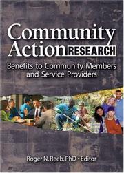 Cover of: Community action research by Roger N. Reeb, editor.