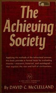 Cover of: The achieving society