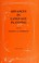Cover of: Advances in Language Planning