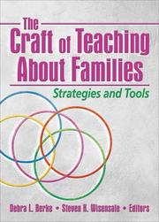 Cover of: The Craft of Teaching About Families by 