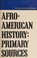 Cover of: Afro-American history