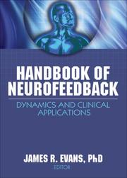Cover of: Handbook of Neurofeedback by 