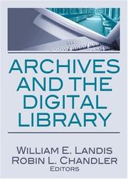 Cover of: Archives and the Digital Library