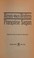 Cover of: Aimez-vous Brahms