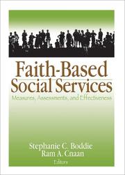 Cover of: Faith-based Social Services: Measures, Assessments, and Effectiveness
