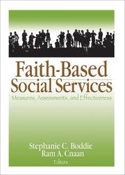 Cover of: Faith-Based Social Services: Measures, Assessments, and Effectiveness