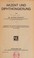 Cover of: Akzent und Diphthongierung