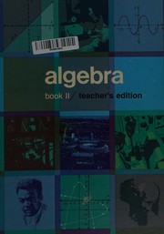 Cover of: Algebra Its Elements And Structure