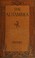 Cover of: The Alhambra,