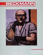 Cover of: Beckmann (Modern Masters Series, Vol. 19) by Peter Selz