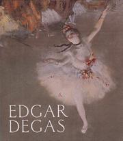 Cover of: Edgar Degas