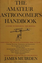 Cover of: The amateur astronomer's handbook.
