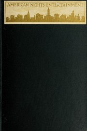Cover of: American nights entertainment.