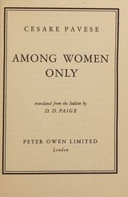 Cover of: Among women only