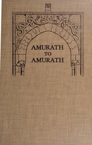 Cover of: Amurath to Amurath