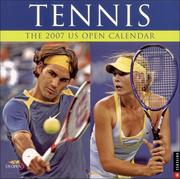 Cover of: Tennis 2007 US Open Wall Calendar | Universe Publishing