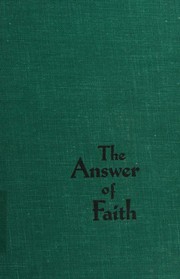 Cover of: The answer of faith by Jensen, Kai, Jensen, Kai
