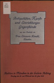 Cover of: Antiquitäten, Kunst- und Einrichtungsgegenstände