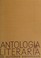 Cover of: Antología literaria de autores españoles.