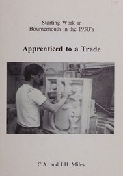 Cover of: Apprenticed to a trade
