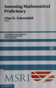 Cover of: Assessing Mathematical Proficiency