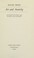 Cover of: Art and anarchy