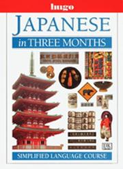 Cover of: Japanese in three months