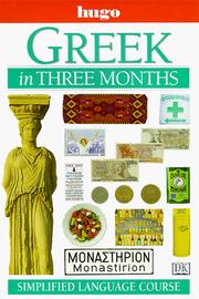 Greek in three months by Niki Watts