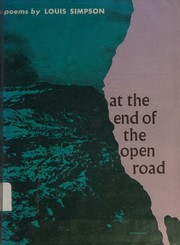 Cover of: At the End of the Open Road: Poems