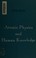 Cover of: Atomic physics and human knowledge