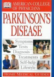 Cover of: American College of Physicians Home Medical Guide: Parkinson's Disease