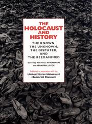 Cover of: The Holocaust and History by 
