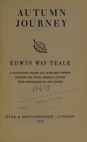 Cover of: Autumn journey: A naturalist's record of a 20,000-mile journey through the North American autumn