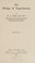Cover of: The design of experiments