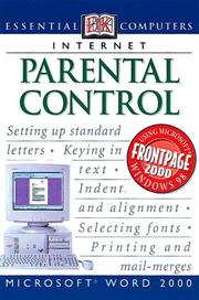 Cover of: Parental control by Jan Howells