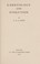 Cover of: Embryology and evolution